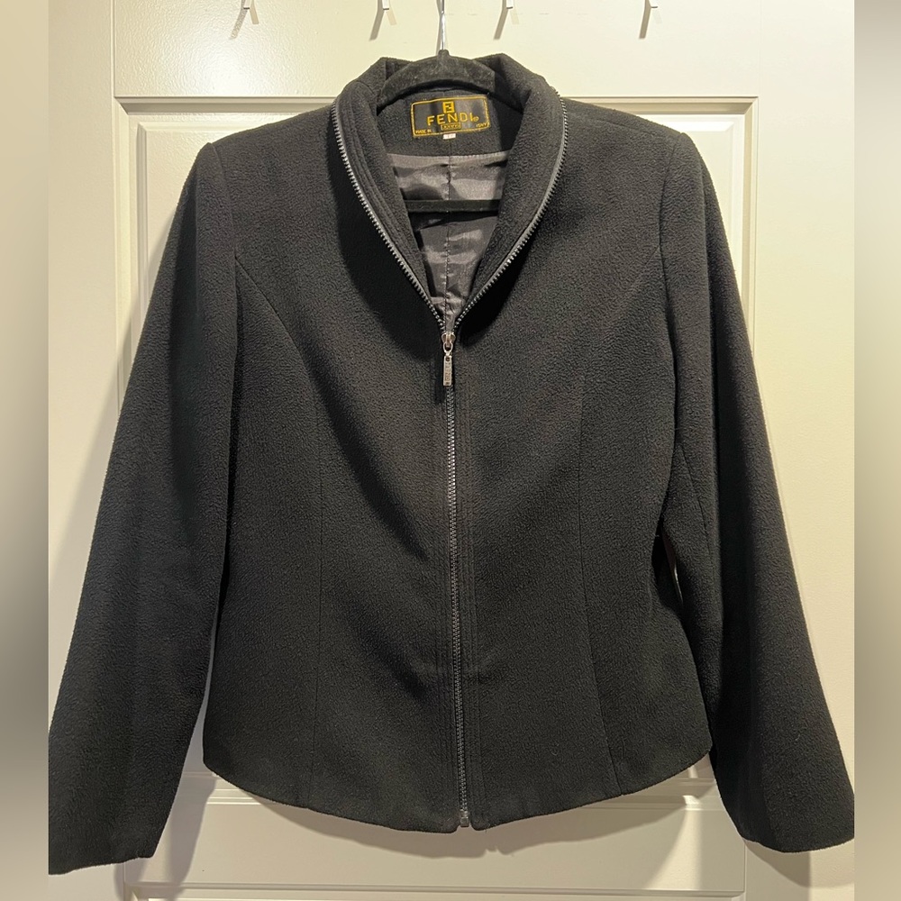 Vintage Fendi Jacket - 100% Cashmere - Made in Italy